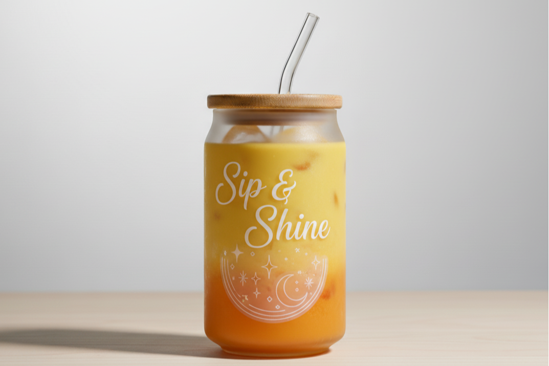 Glass Tumbler Frost - Customized