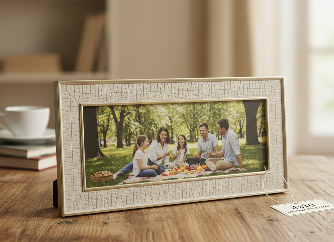 Modern Textured Panorama Picture Frame