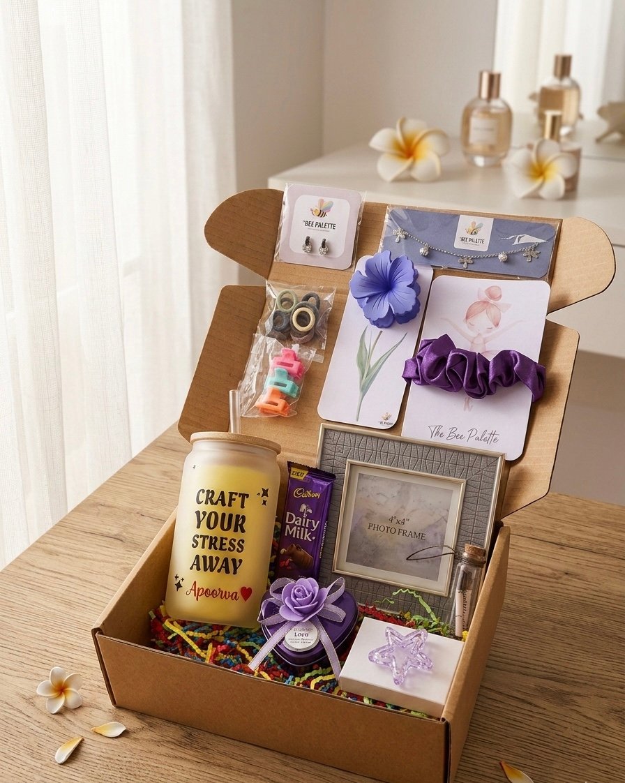 "The Bee Palette" Custom Wellness & Accessories Gift Box