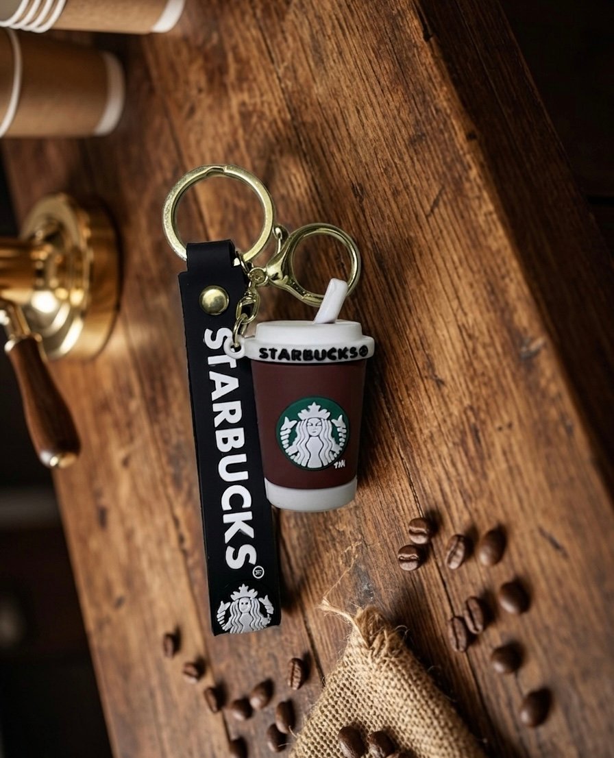 Starbucks Miniature Cup Keychain
