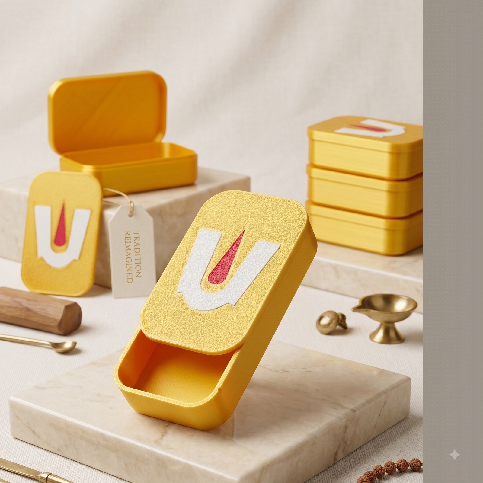 Govinda Namam - Haldi kumkum box