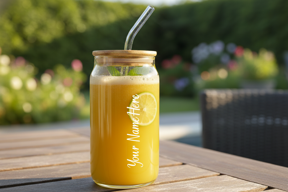 Glass Tumblers Plain - Customized